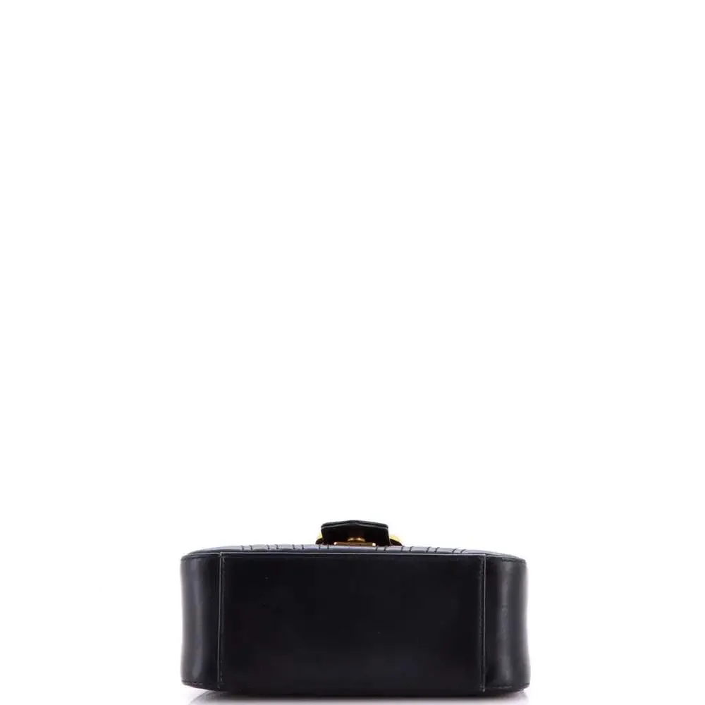 Gucci Gg Marmont Top Handle Flap Bag #236980G16B - Picture 4 of 8